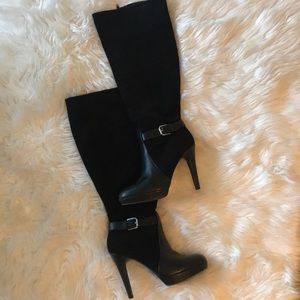 Audrey Brooke black tall boots